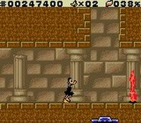 une photo d'Ã©cran de Daffy Duck - Un Tresor de Canard sur Nintendo Game Boy Color